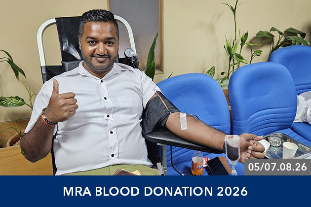 MRA Blood Donation 2026