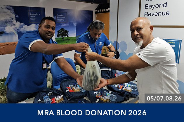MRA Blood Donation 2026