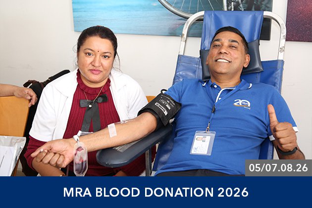 MRA Blood Donation 2026