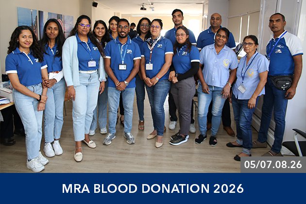 MRA Blood Donation 2026