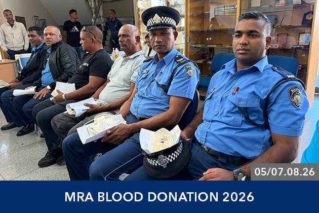 MRA Blood Donation 2026