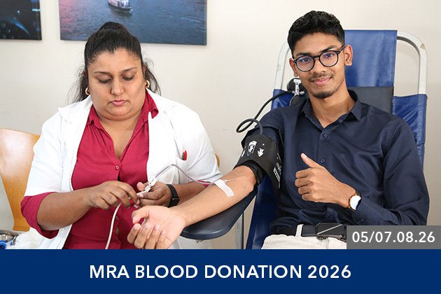 MRA Blood Donation 2026