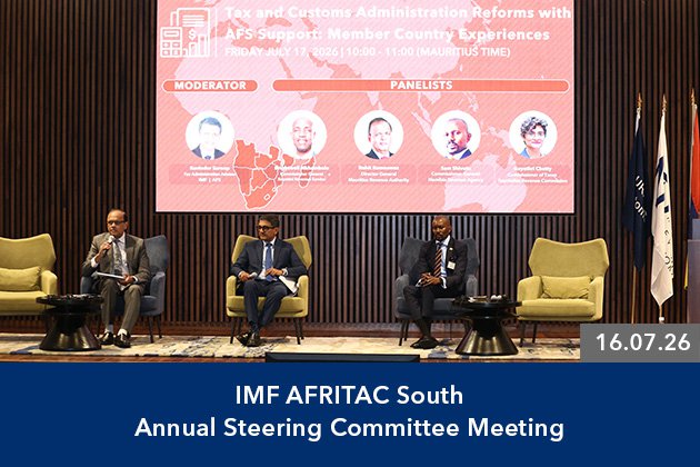 IMF AFRITAC South Annual Steering Committee Meeting (16.07.26)