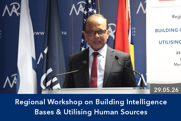 Regional Workshop on Building Intelligence Bases & Utilising Human Sources (29.05.26)