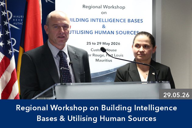 Regional Workshop on Building Intelligence Bases & Utilising Human Sources (29.05.26)