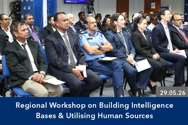 Regional Workshop on Building Intelligence Bases & Utilising Human Sources (29.05.26)